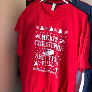 Merry Christmas Shitters Full, Funny Christmas Shirt, Shitters Full Tshirt